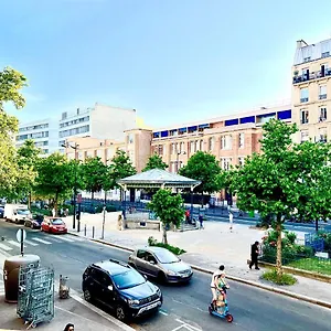 Deux Pieces Familial Chic Et Confortable - Square Courteline - Nation - Centre Appartamento Parigi